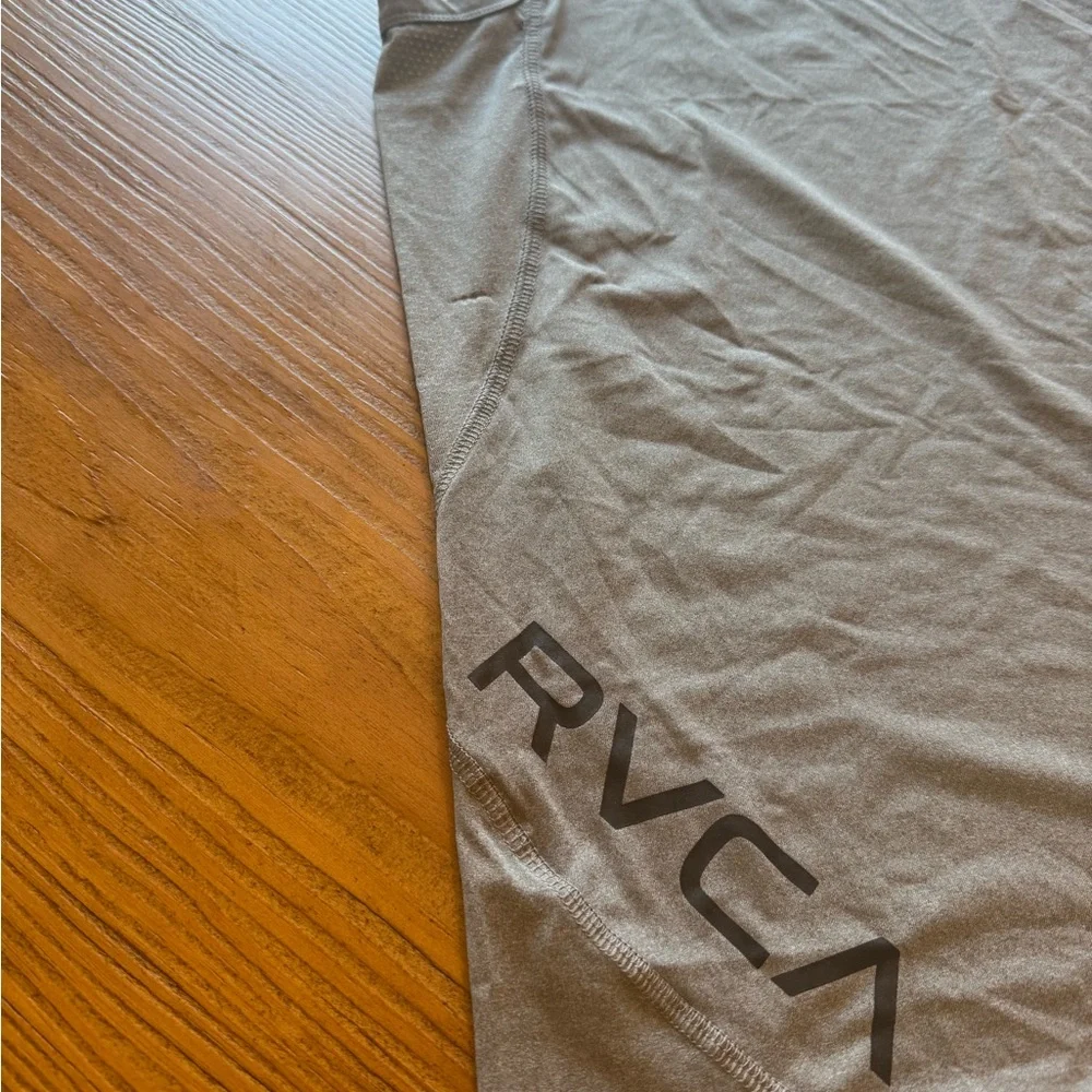 RVCA Men's Sport Vent Tank Top Gray Medium NWT - Picture 3 of 4